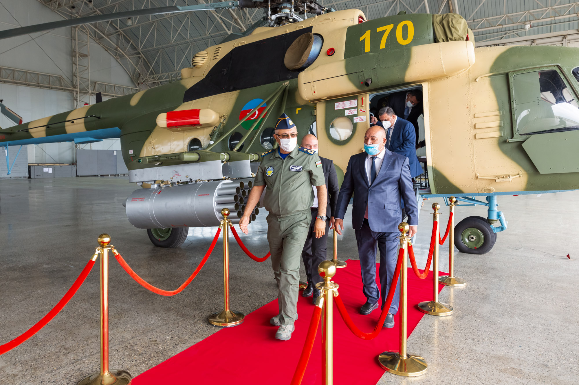 The Overhaul of Another Helicopter Completed in Azerbaijan