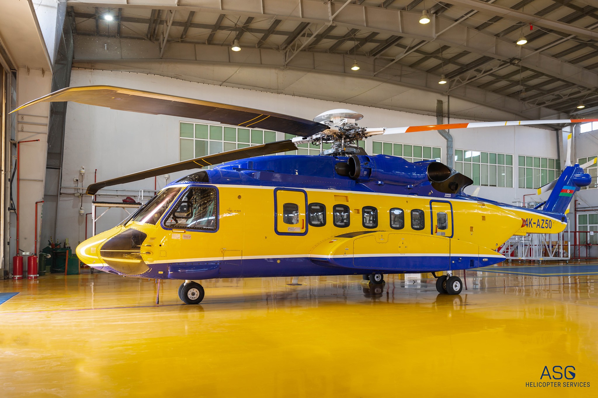 The leading helicopter service provider in the Caspian region, is pleased to announce that it has successfully completed another flare tip change out for its customer BP AGT