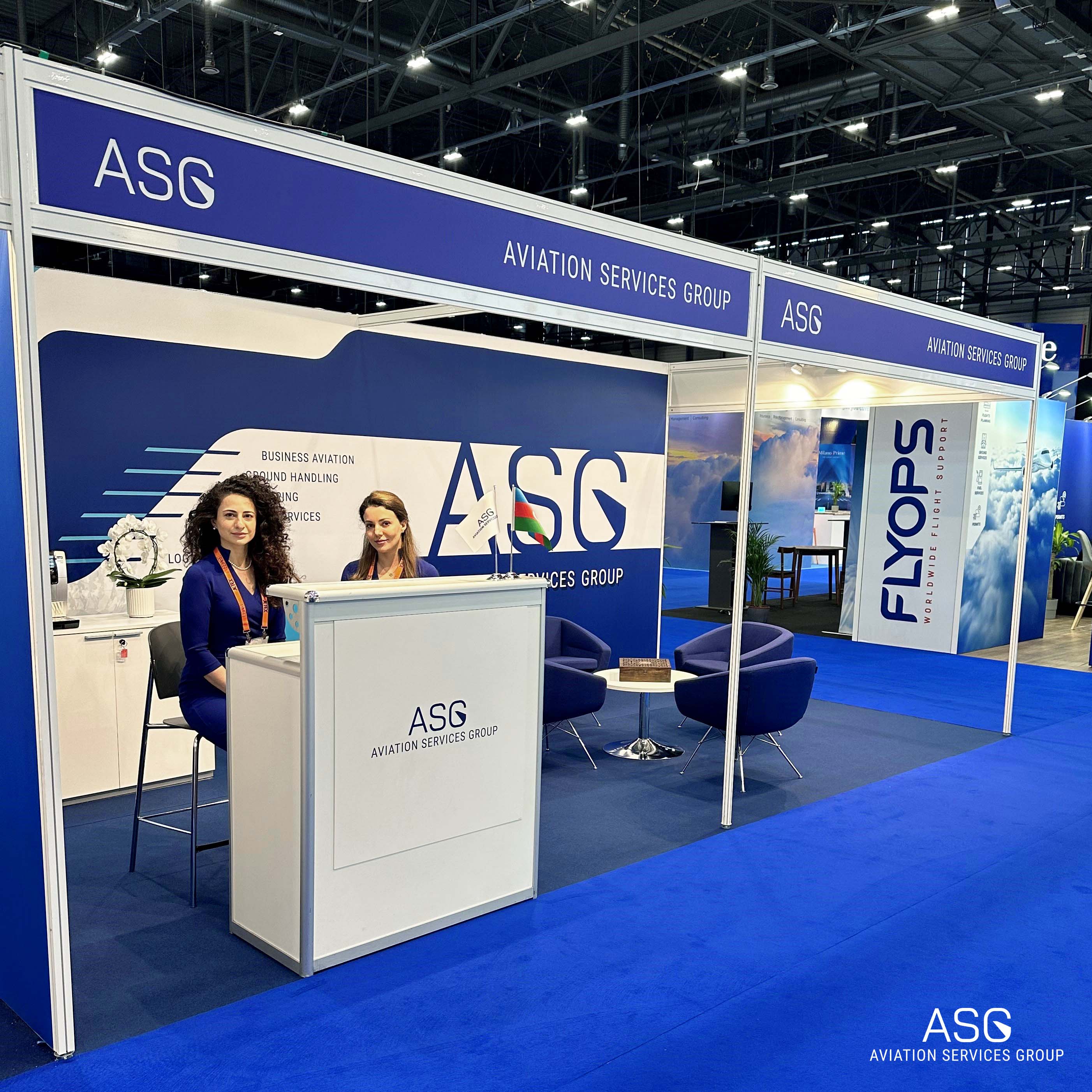 Business aviation of Azerbaijan was presented by “ASG Group of Companies” at the European Business Aviation Convention & Exhibition 2024 held in Switzerland