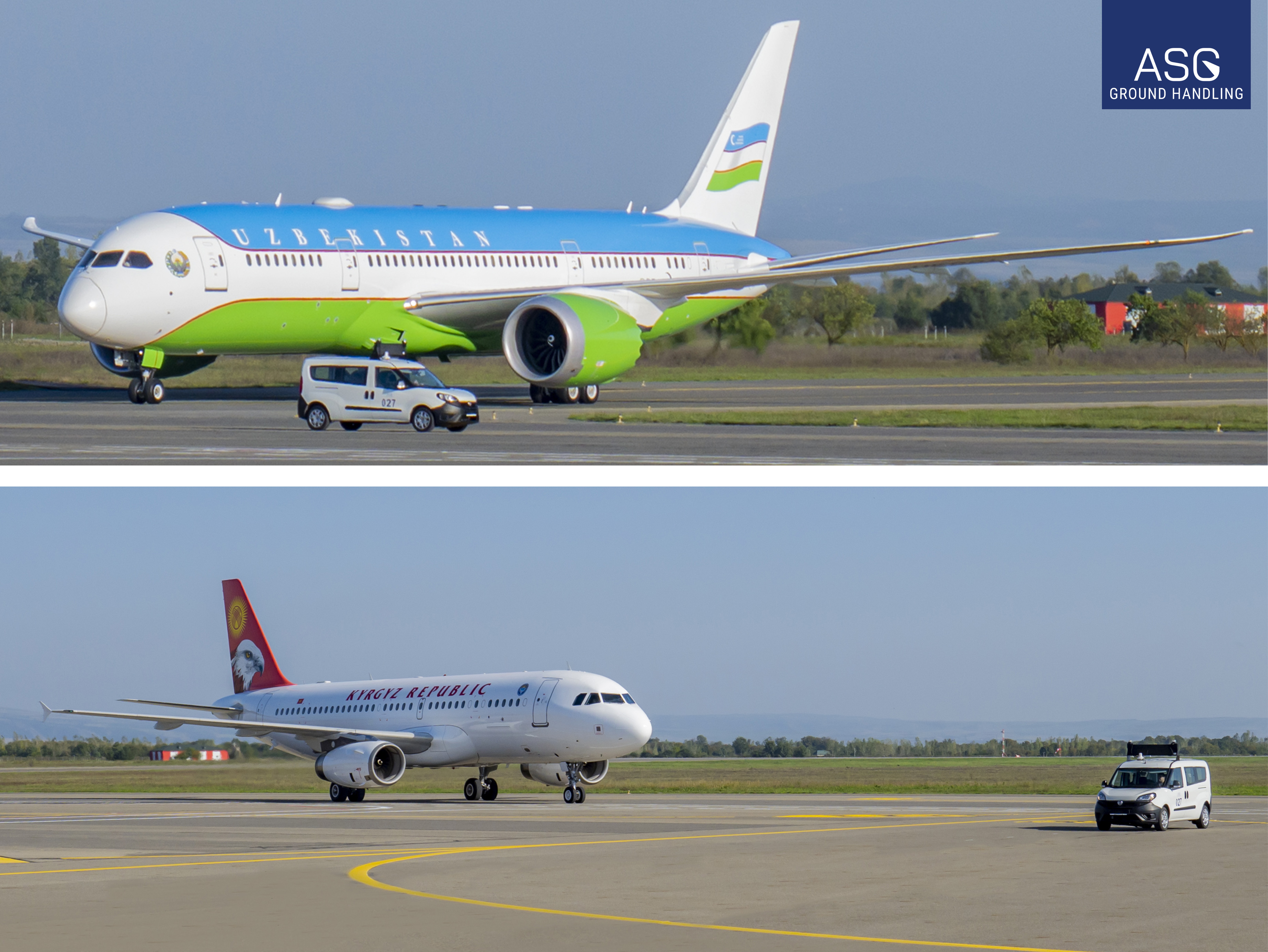 ASG Business Aviation and ASG Ground Handling successfully provided ground handling services for high-level guests’ aircraft during the 12th Summit of the OTS