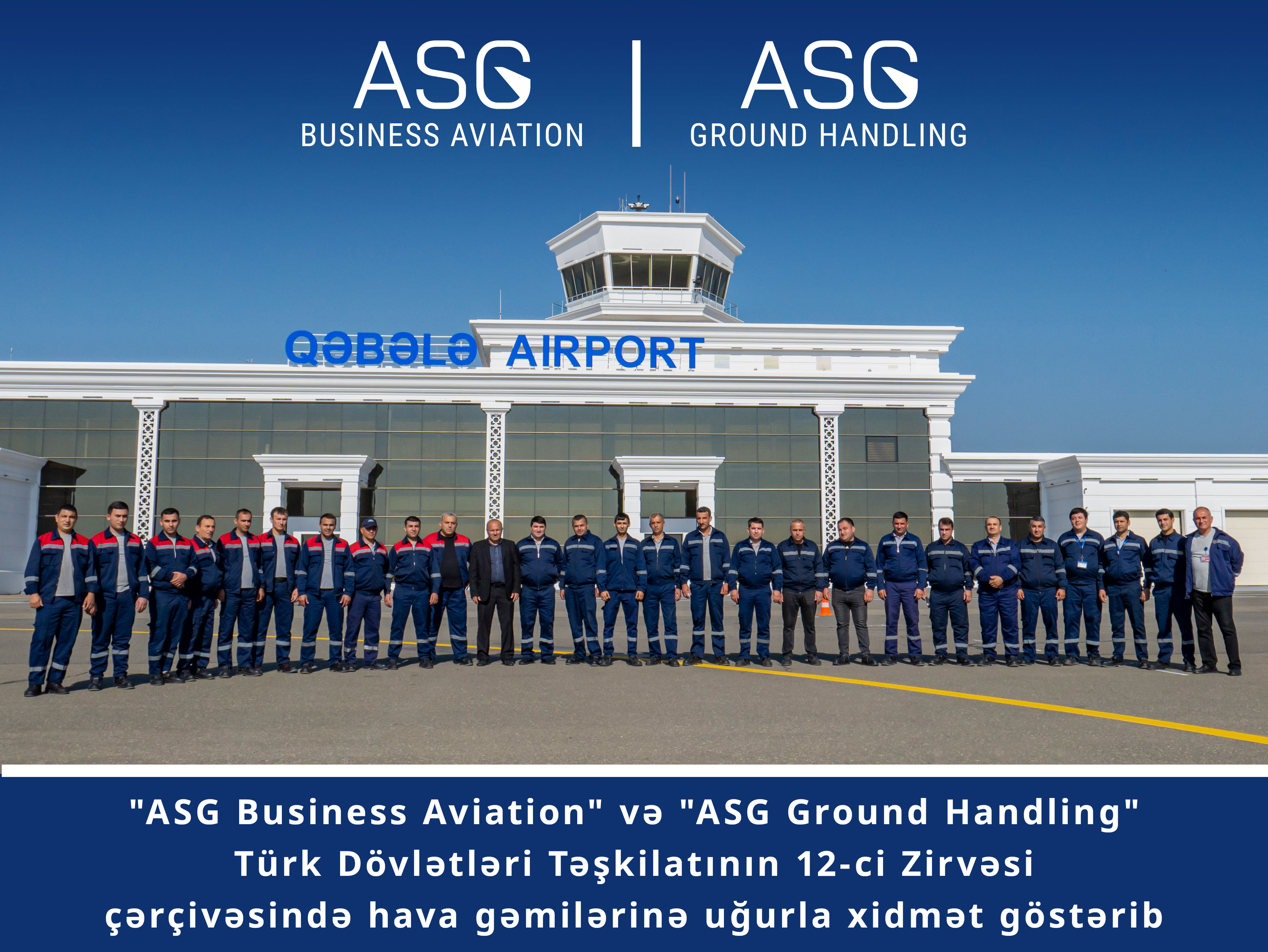 ASG Business Aviation and ASG Ground Handling successfully provided ground handling services for high-level guests’ aircraft during the 12th Summit of the OTS