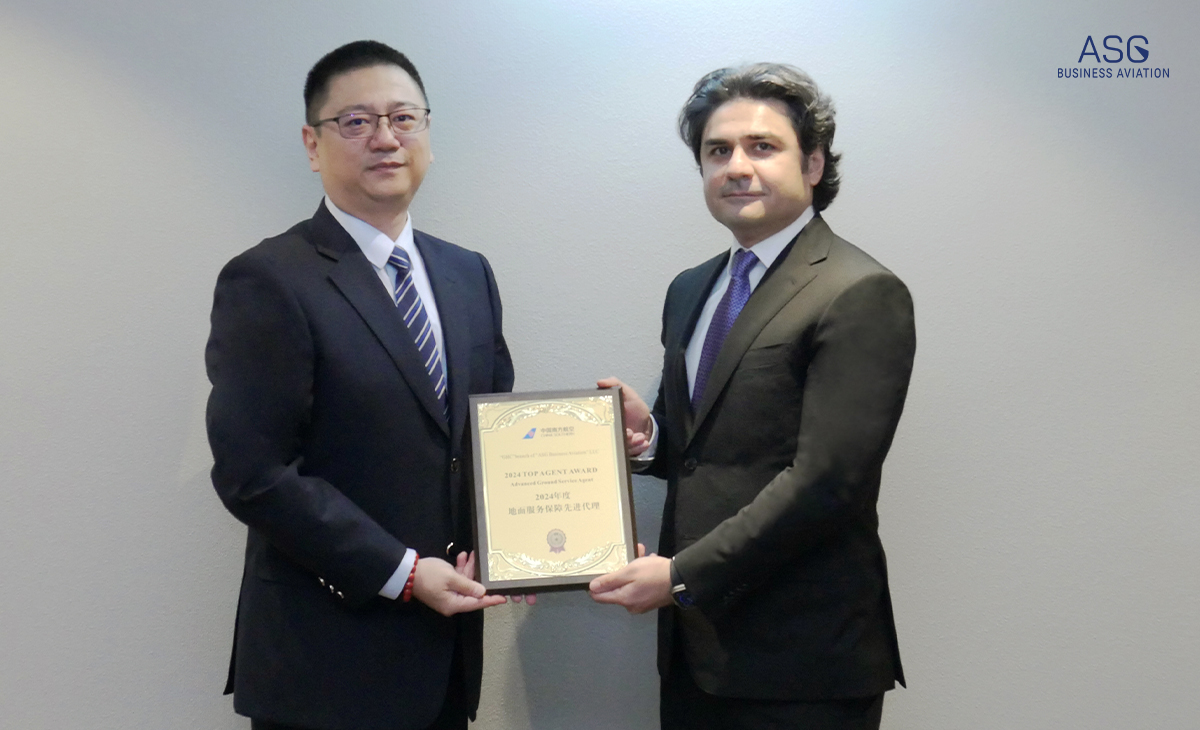 Baku Airport Ground Handling Operator Awarded Top Agent Award by China Southern Airlines